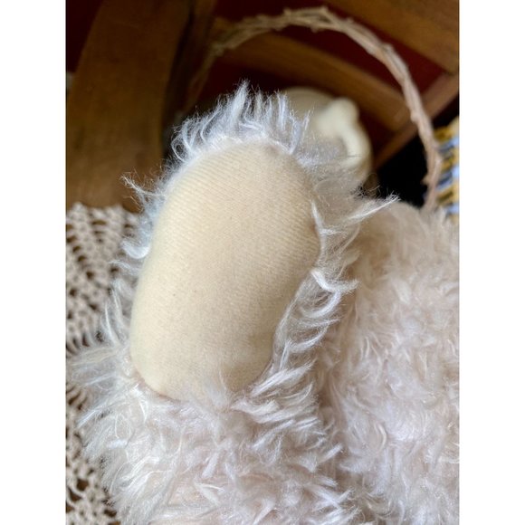 CRAYOLA BEAR Plush - 2015 - Green Embroidered Foot - Green Ribbon - 15" - Picture 9 of 10